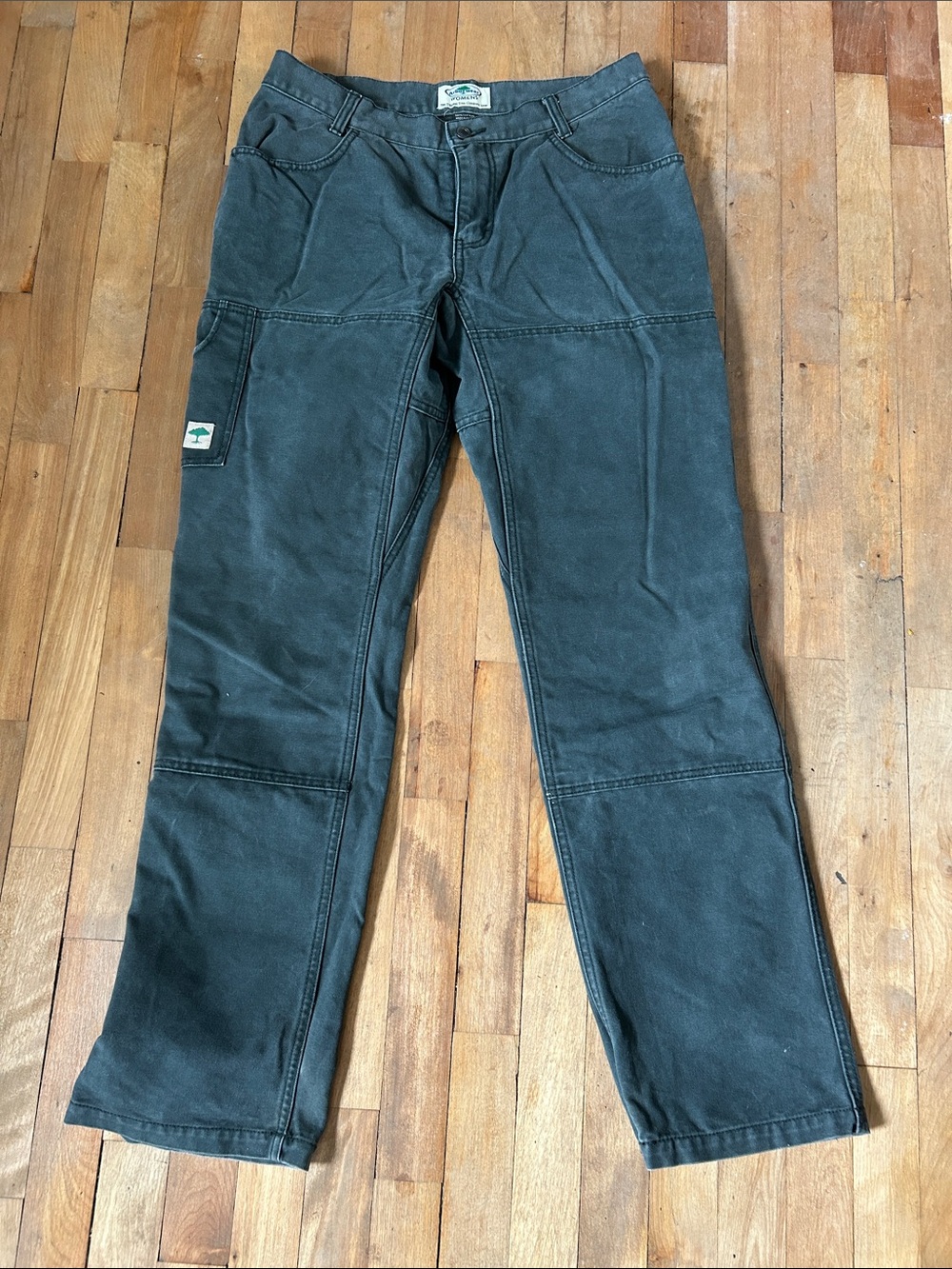 Arborwear Dark Slate Work Pants with Side Pocket